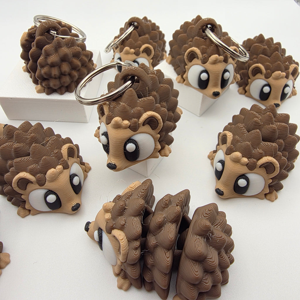 Flexi Hedgehog – Articulated 3D‑Printed Woodland Friend