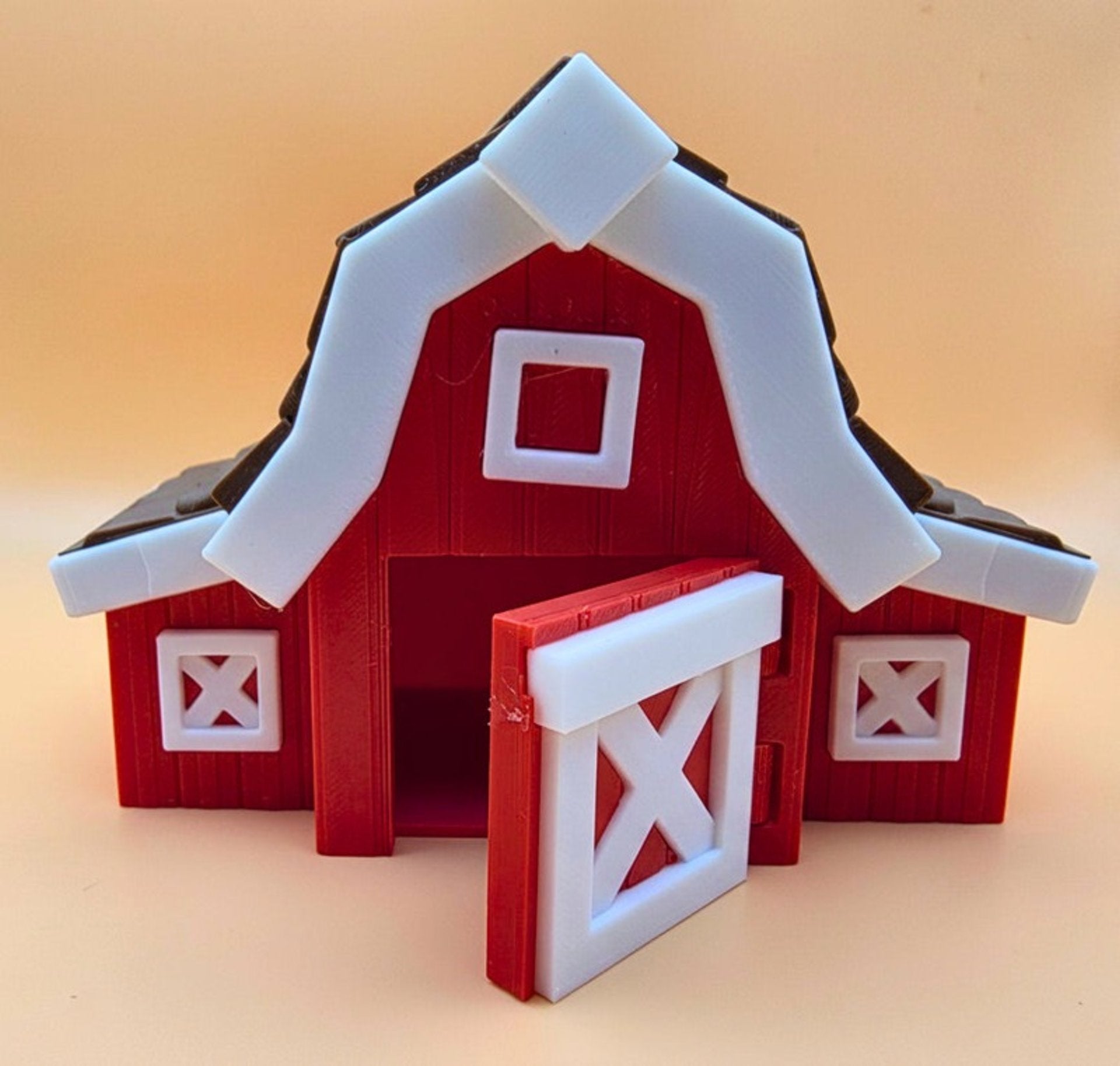 Farmyard Barn Display Set – A Home for Your Desk Companions