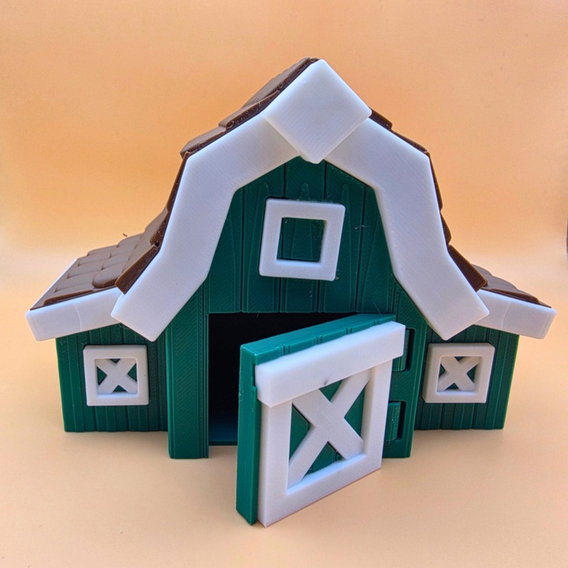 Farmyard Barn Display Set – A Home for Your Desk Companions