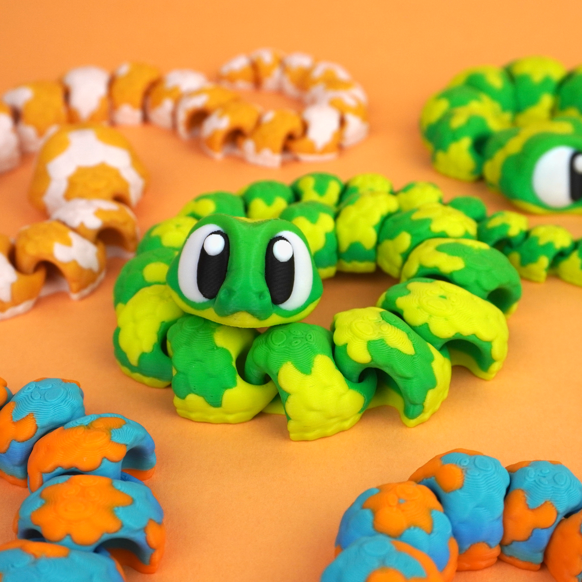 Flexi Snake - Articulated 3D‑Printed Reptile Friend