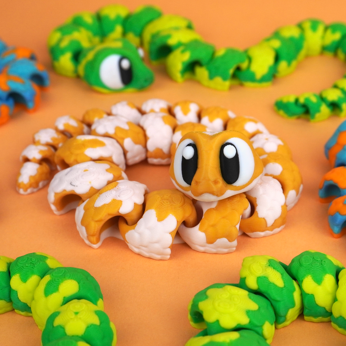 Flexi Snake - Articulated 3D‑Printed Reptile Friend