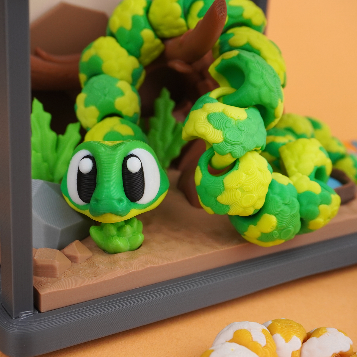 Flexi Snake - Articulated 3D‑Printed Reptile Friend