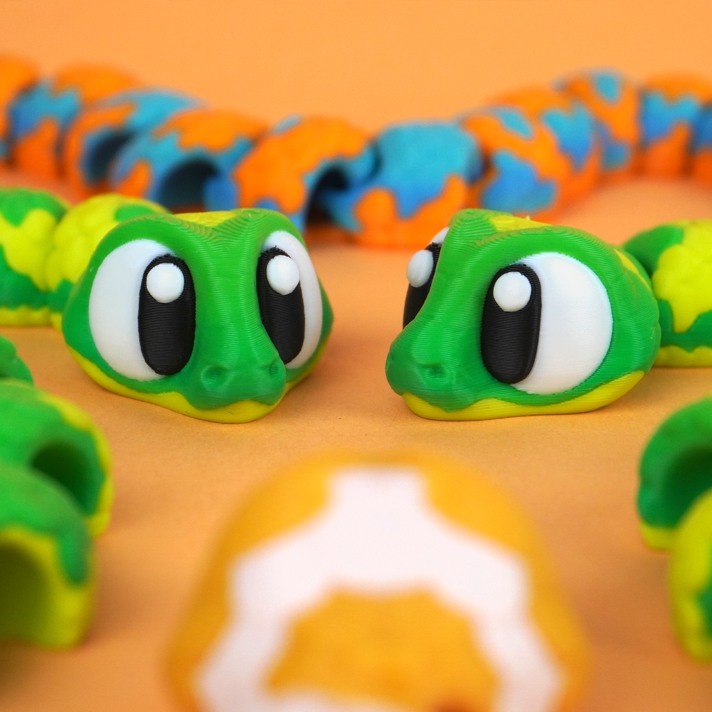 Flexi Snake - Articulated 3D‑Printed Reptile Friend