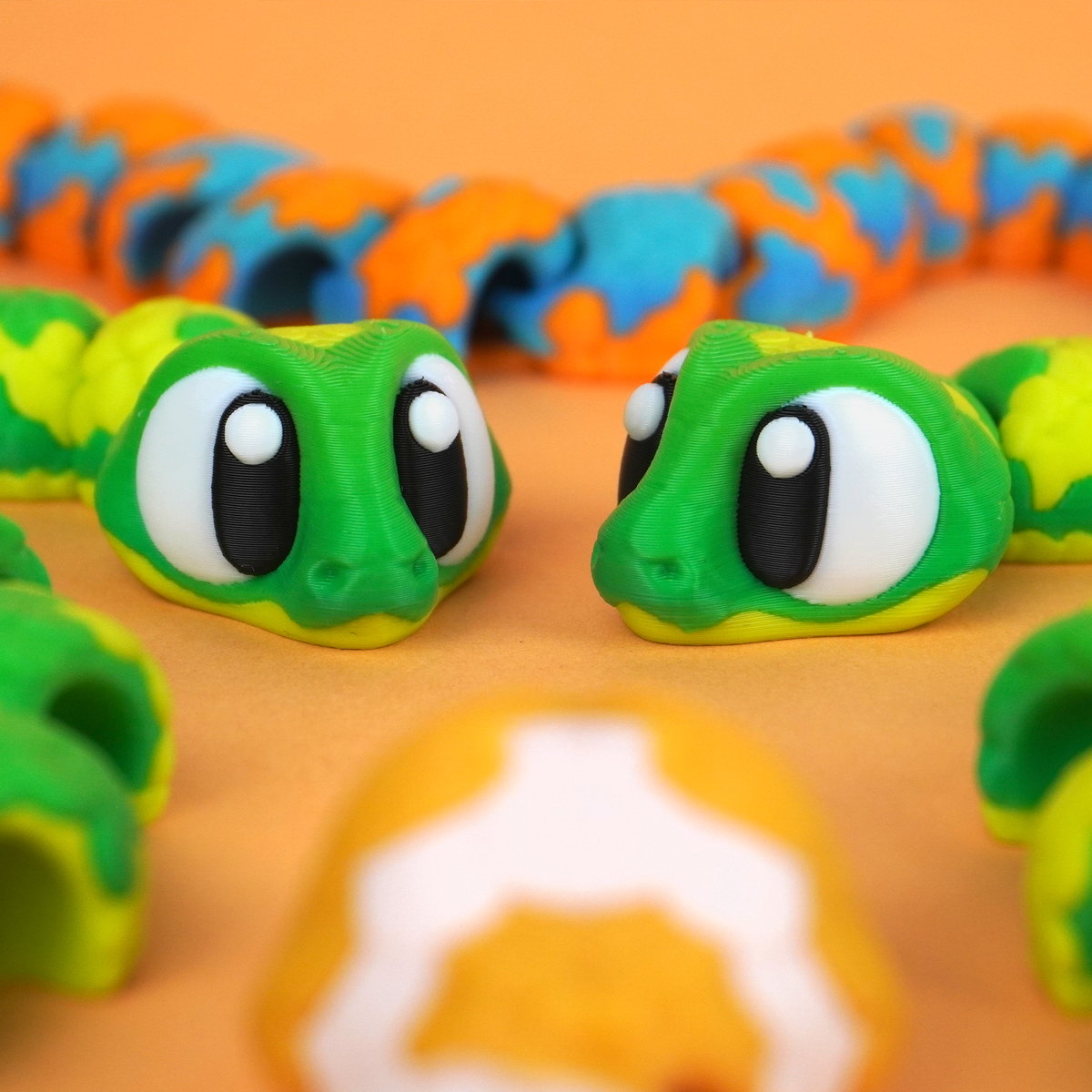 Flexi Snake - Articulated 3D‑Printed Reptile Friend