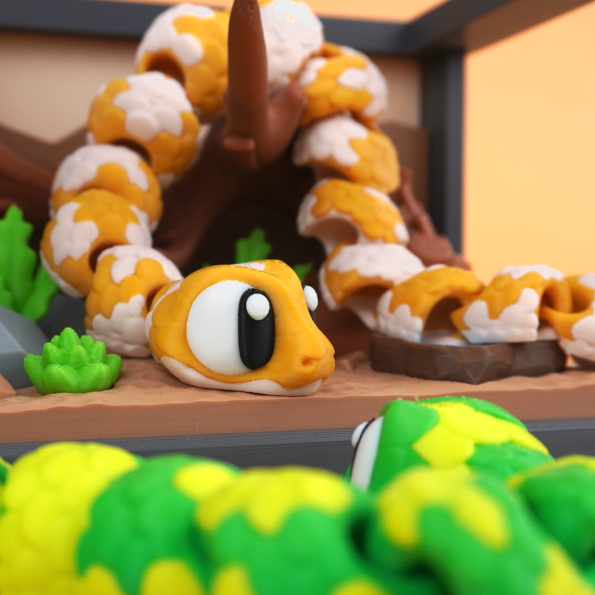 Flexi Snake - Articulated 3D‑Printed Reptile Friend