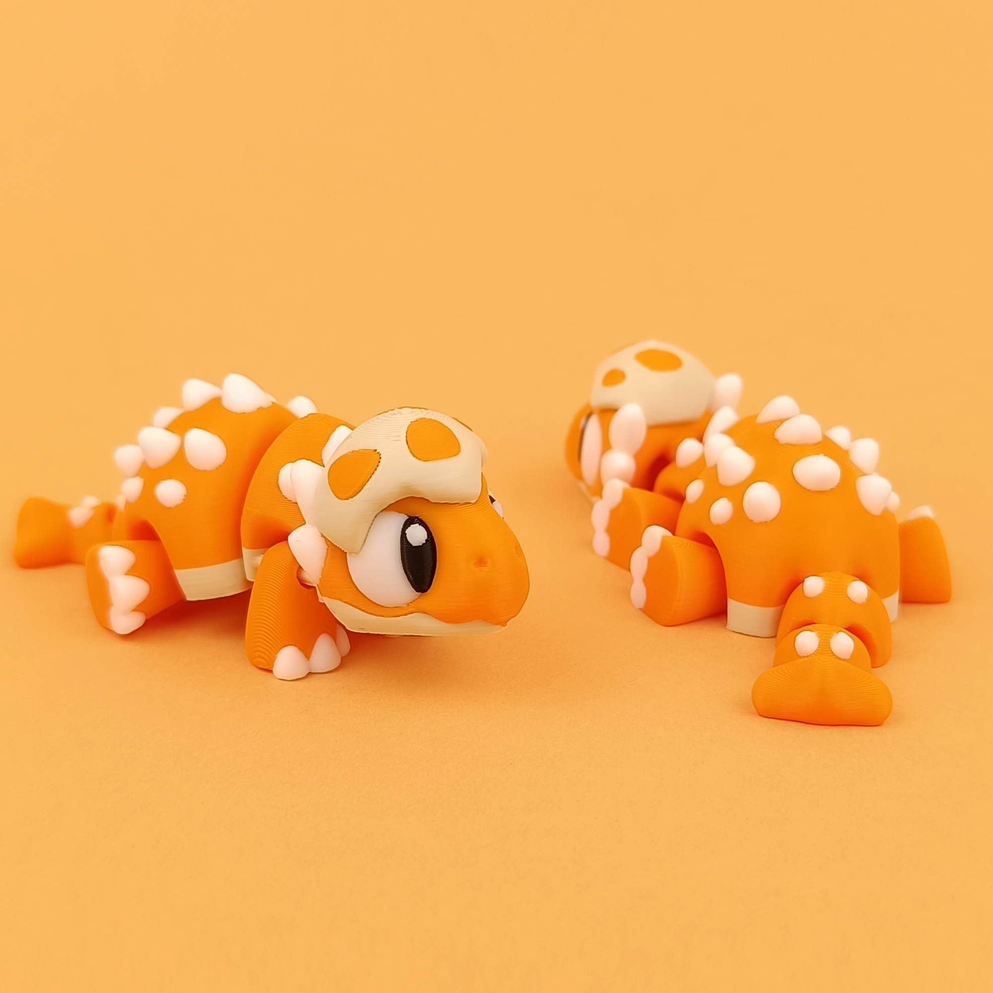 Flexi Ankylosaurus - Articulated 3D‑Printed Animal Friend