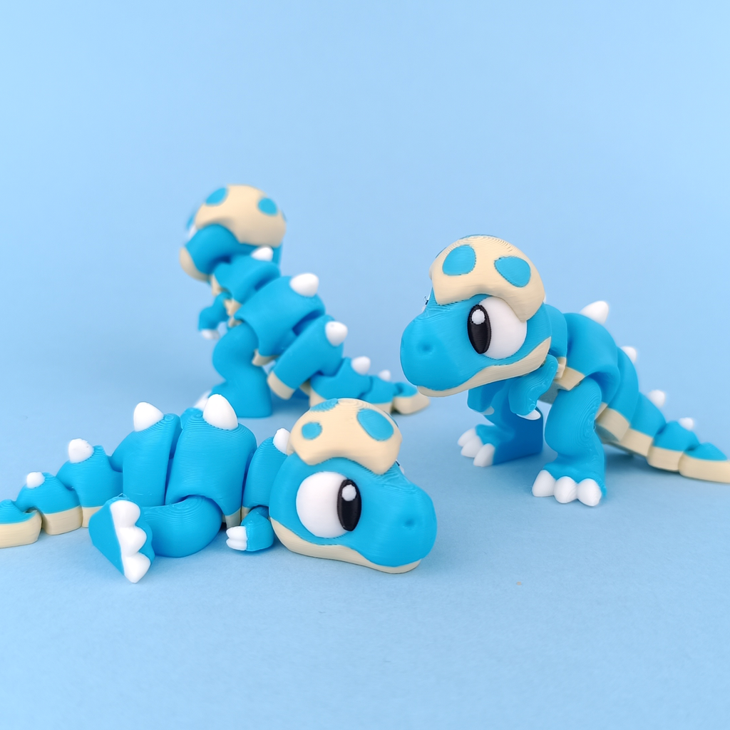 Flexi T-Rex – Articulated 3D‑Printed Animal Friend