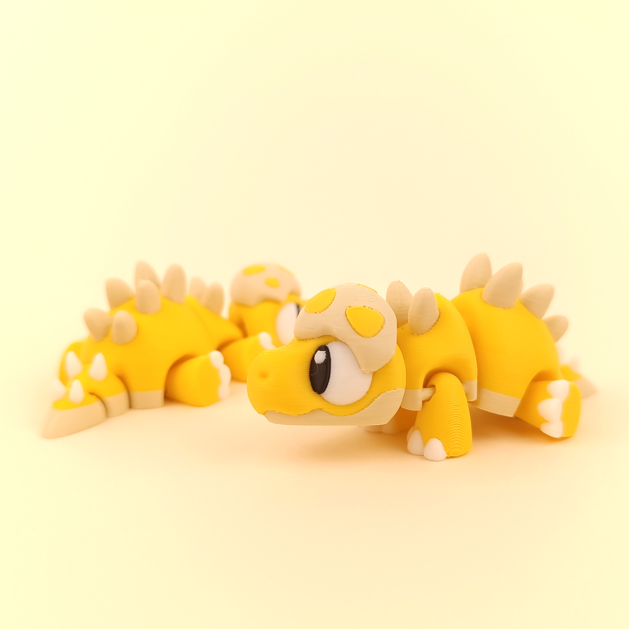 Flexi Stegosaurus - Articulated 3D‑Printed Animal Friend