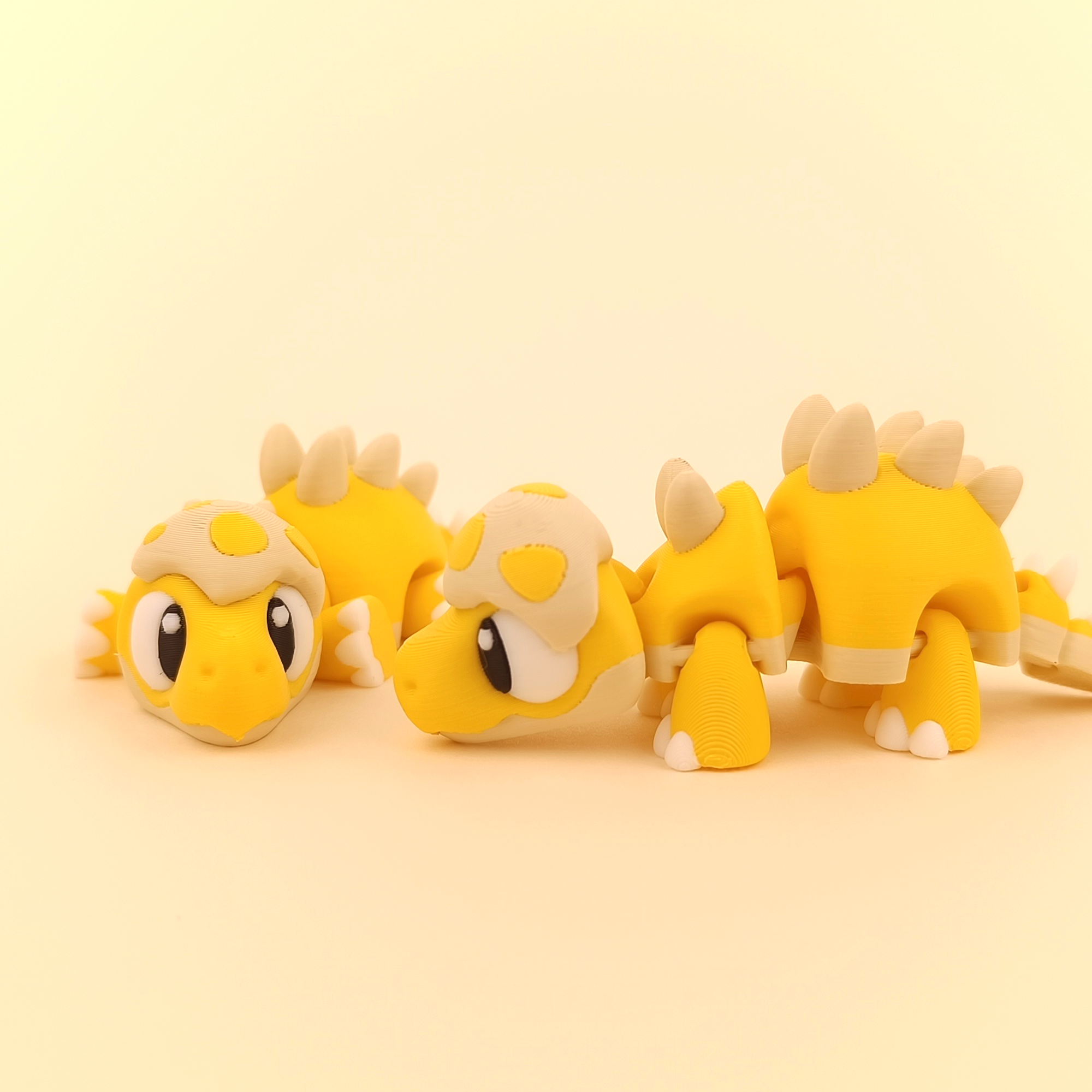 Flexi Stegosaurus - Articulated 3D‑Printed Animal Friend