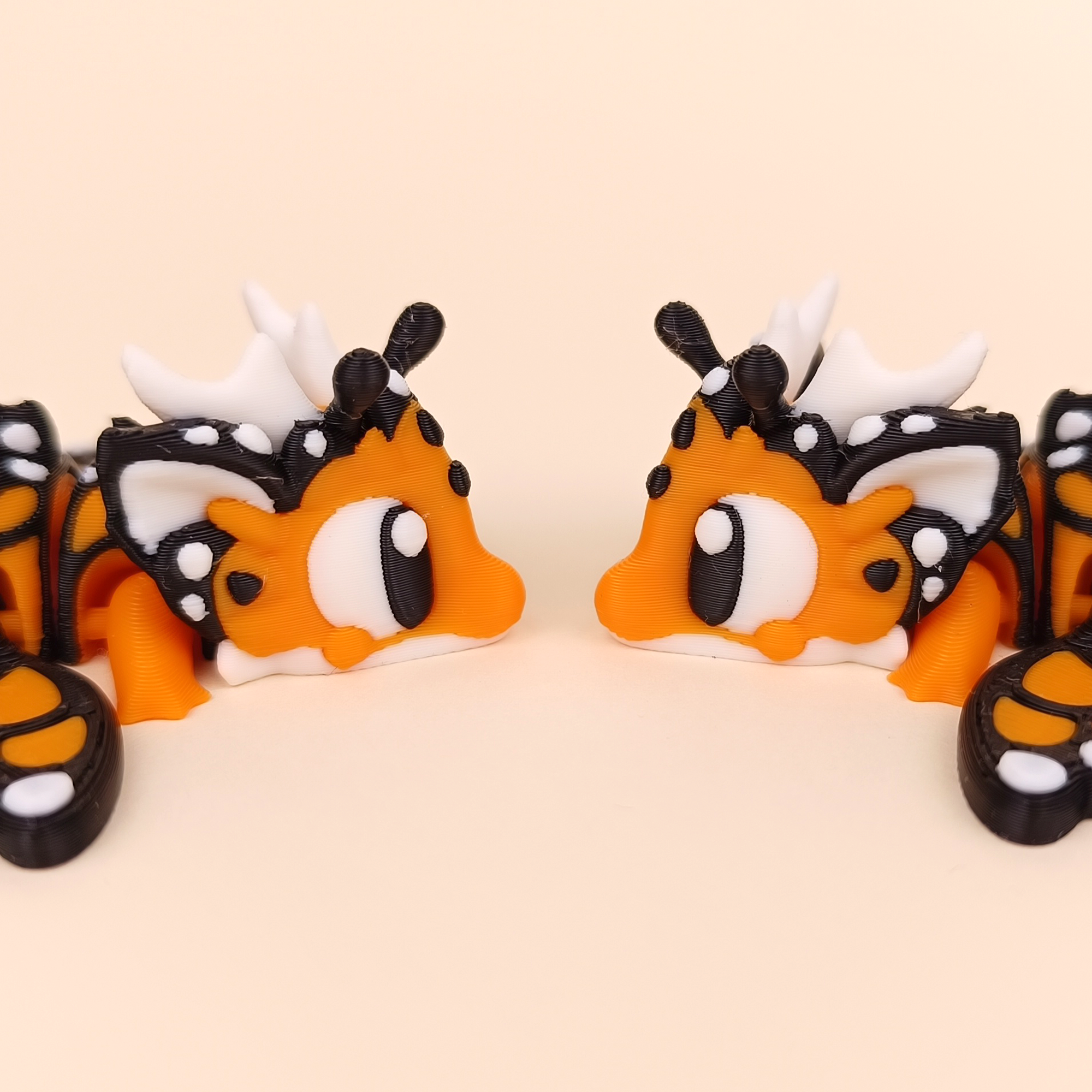 Flexi Butterfly Dragon - Articulated 3D‑Printed Dragon Friend