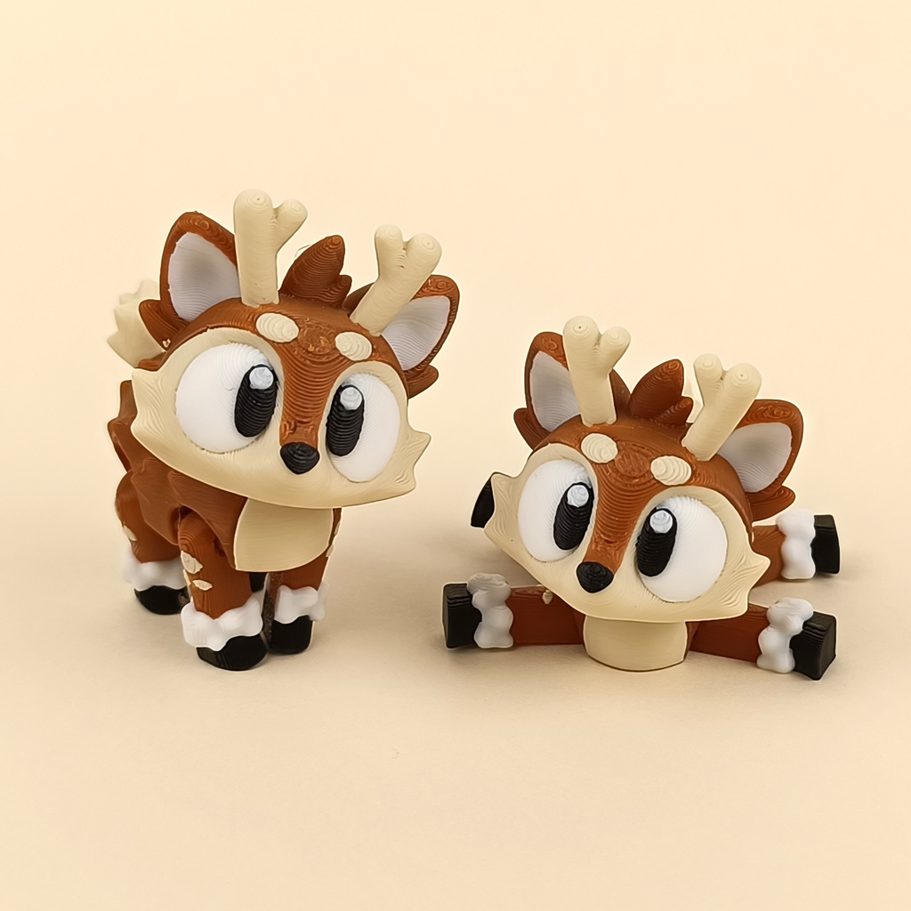 Flexi Deer – Articulated 3D‑Printed Woodland Friend