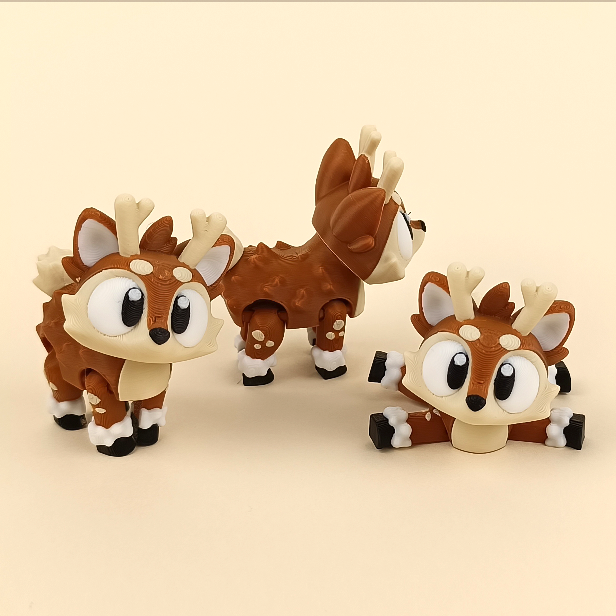 Flexi Deer – Articulated 3D‑Printed Woodland Friend