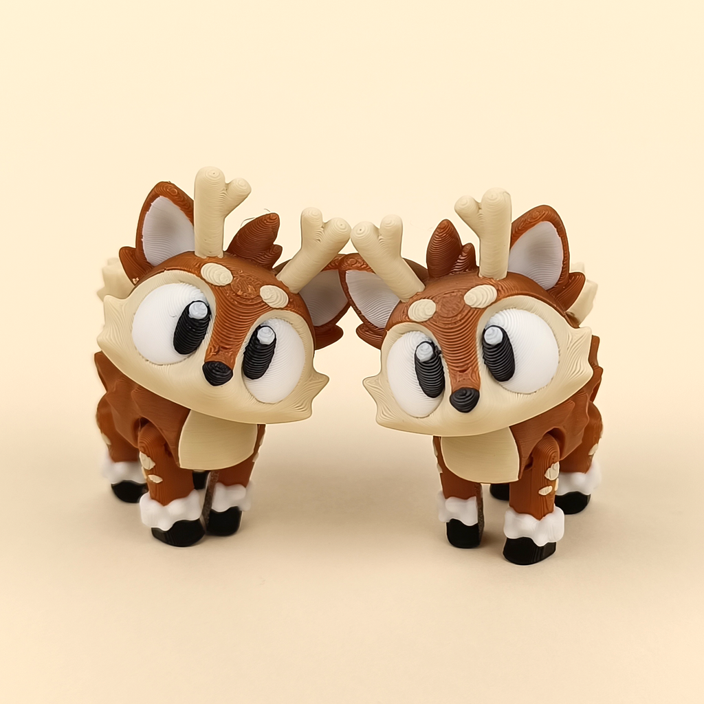 Flexi Deer – Articulated 3D‑Printed Woodland Friend
