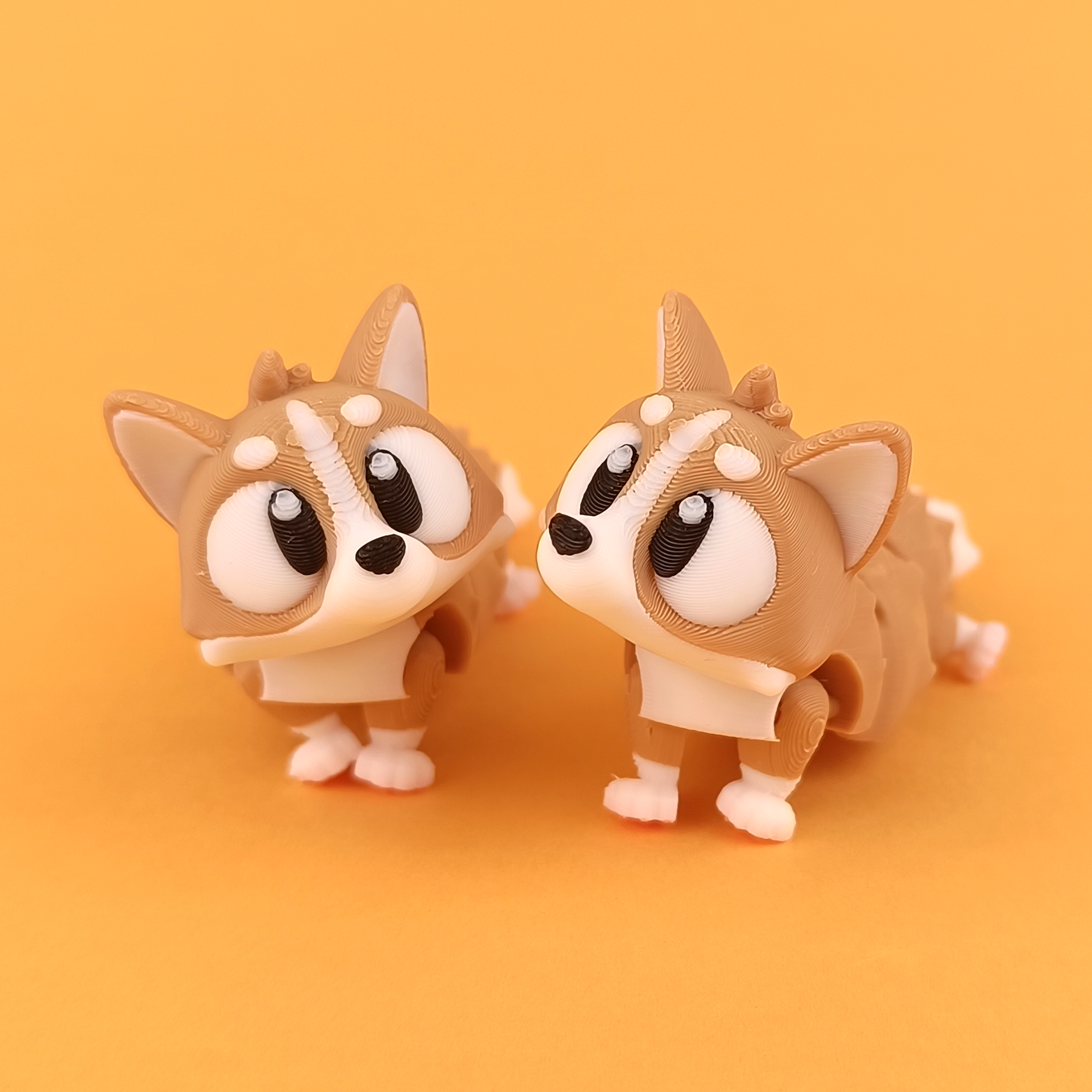 Flexi Corgi – Articulated 3D‑Printed Animal Friend