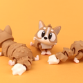 Flexi Corgi – Articulated 3D‑Printed Animal Friend
