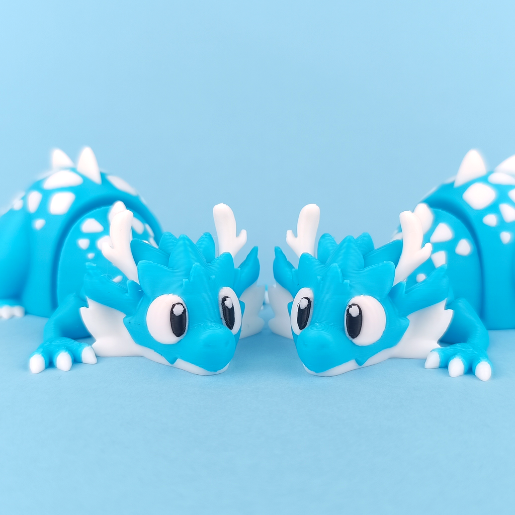 Flexi Dragon - Articulated 3D‑Printed Dragon Friend