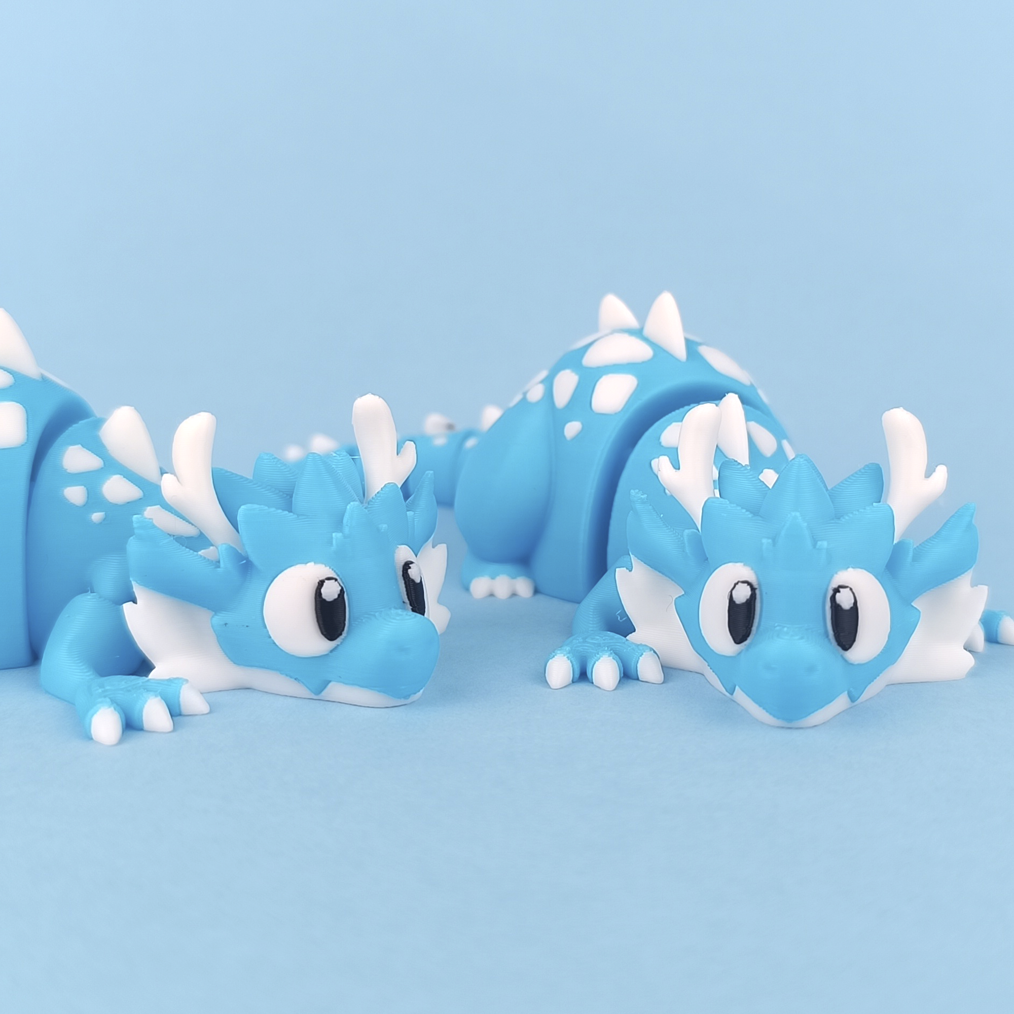 Flexi Dragon - Articulated 3D‑Printed Dragon Friend
