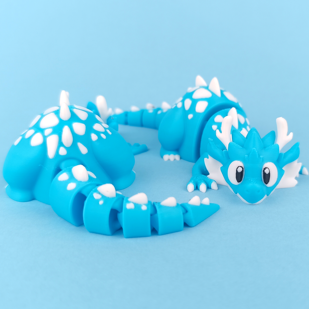 Flexi Dragon - Articulated 3D‑Printed Dragon Friend