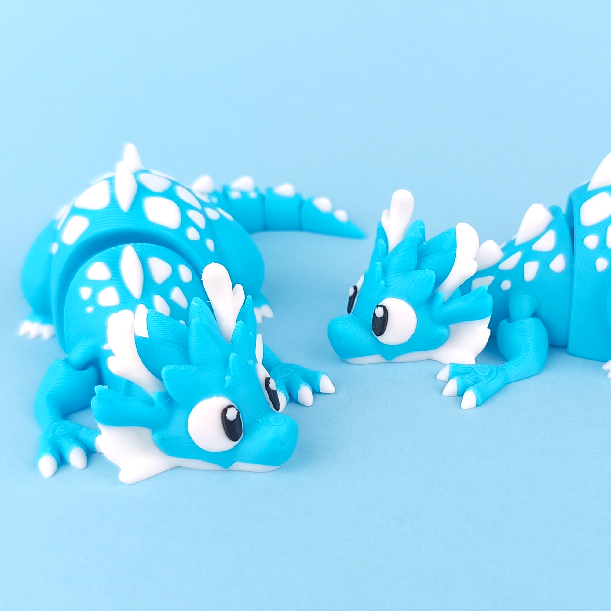 Flexi Dragon - Articulated 3D‑Printed Dragon Friend
