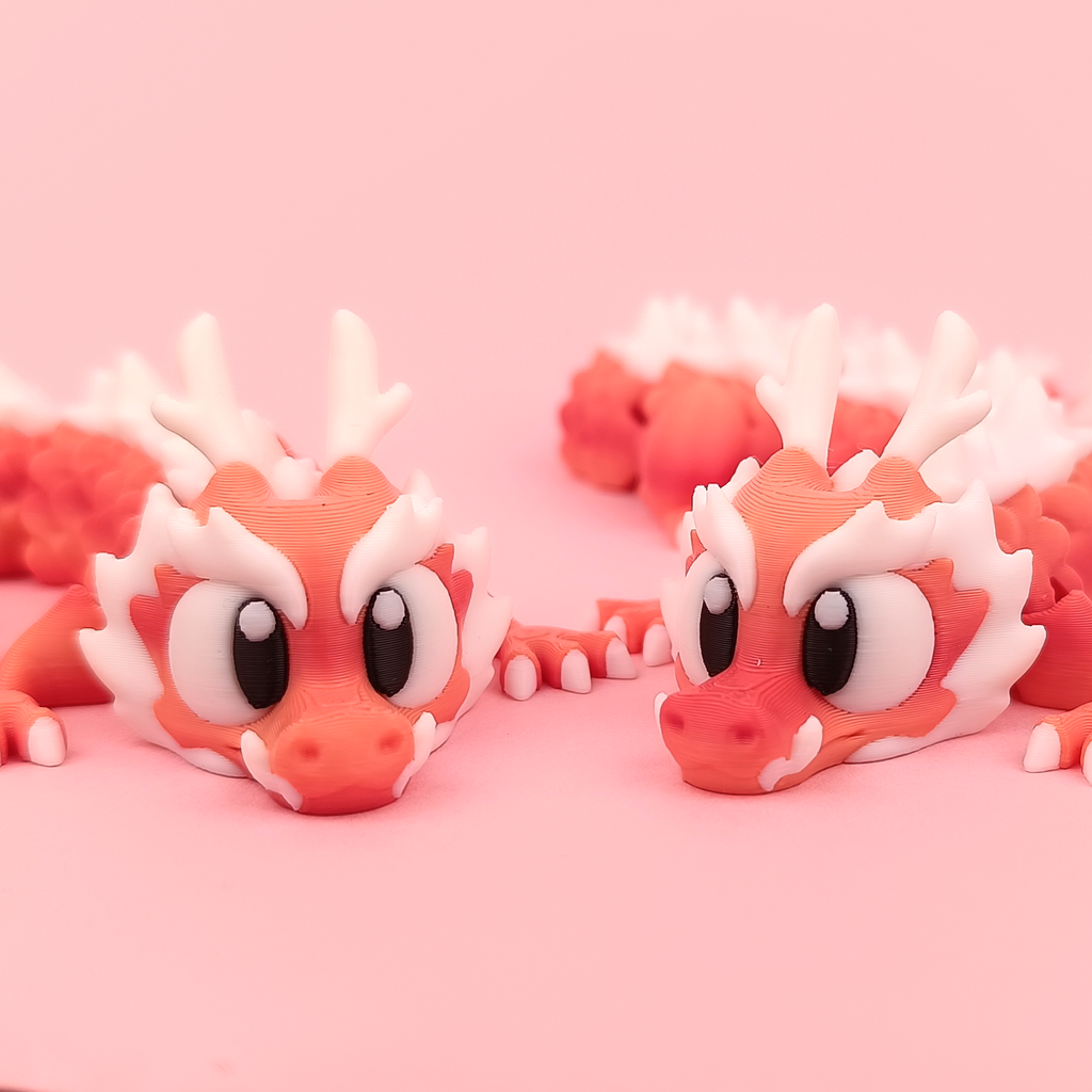 Flexi Snake Dragon - Articulated 3D‑Printed Dragon Friend