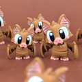 Flexi Bat – Articulated 3D‑Printed Animal Friend