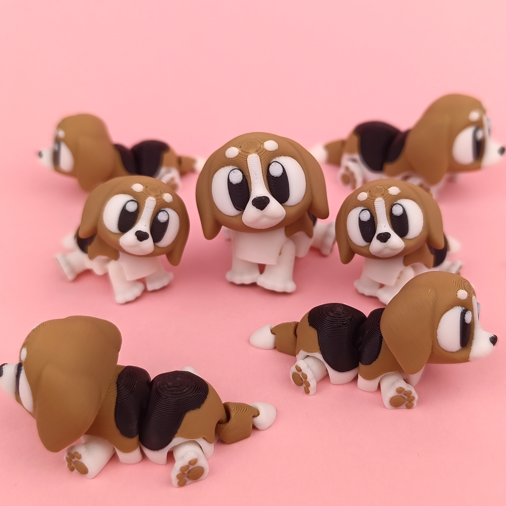 Flexi Beagle – Articulated 3D‑Printed Animal Friend