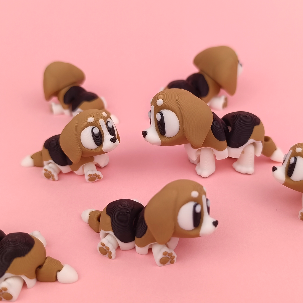 Flexi Beagle – Articulated 3D‑Printed Animal Friend