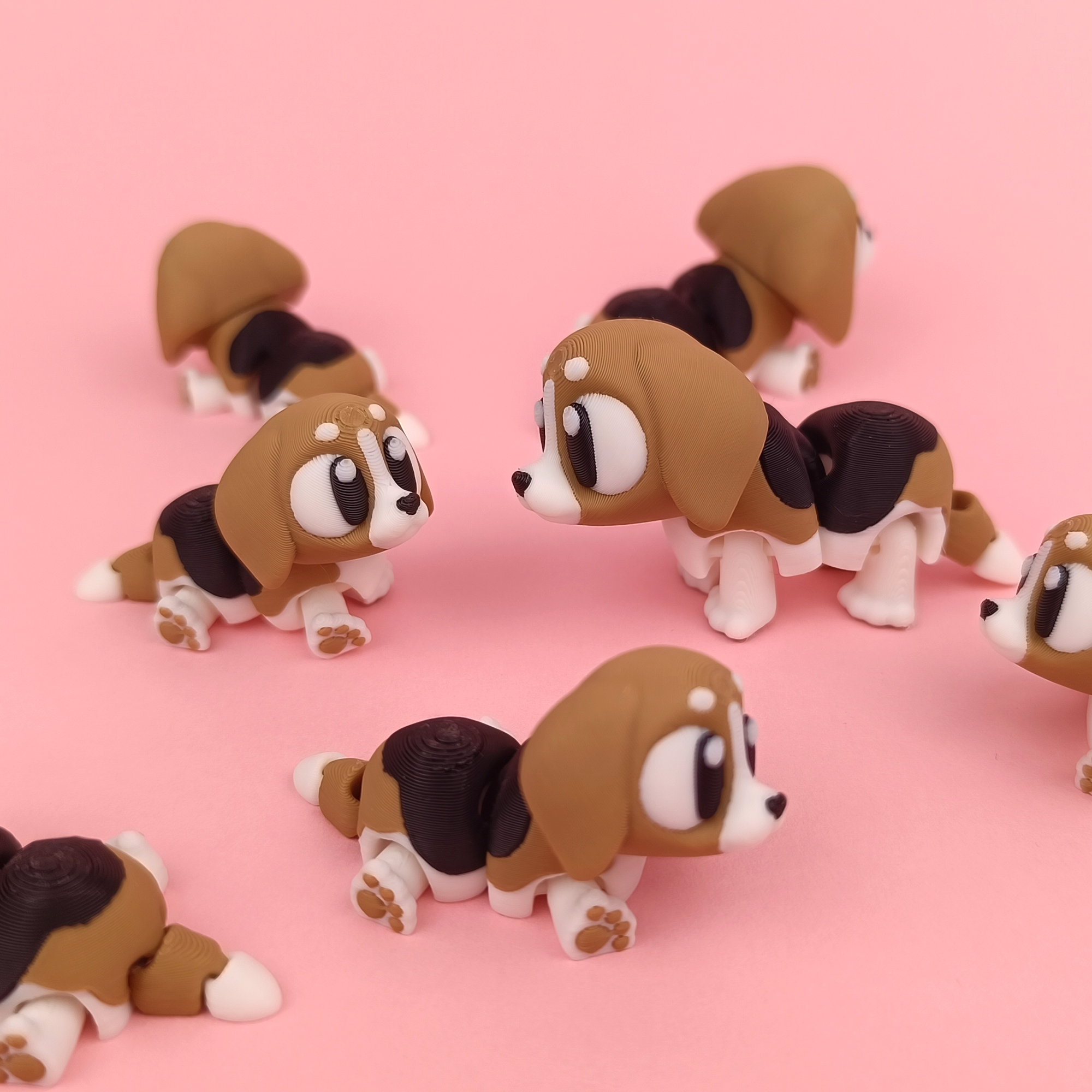 Flexi Beagle – Articulated 3D‑Printed Animal Friend