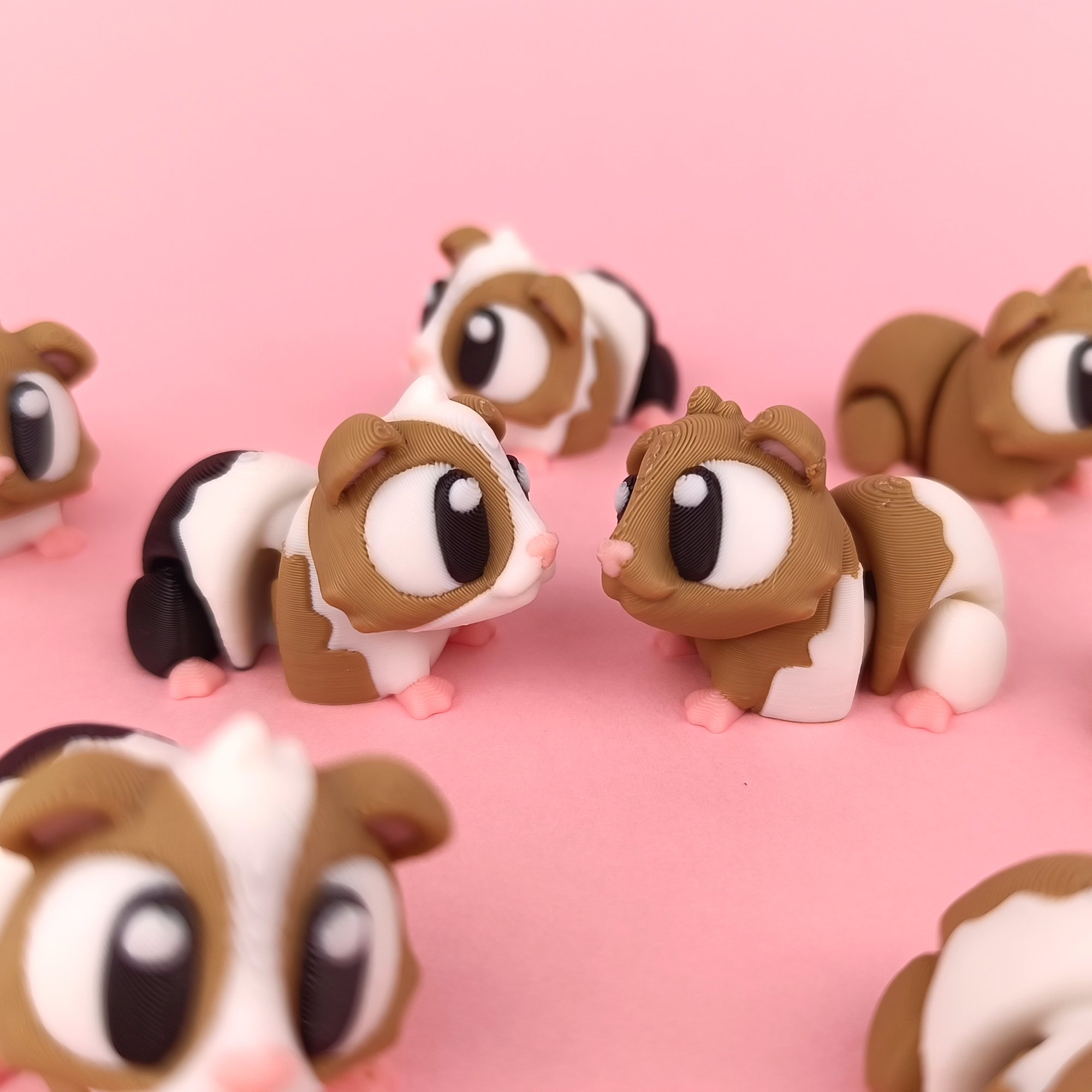 Flexi Guinea Pig – Articulated 3D‑Printed Animal Friend