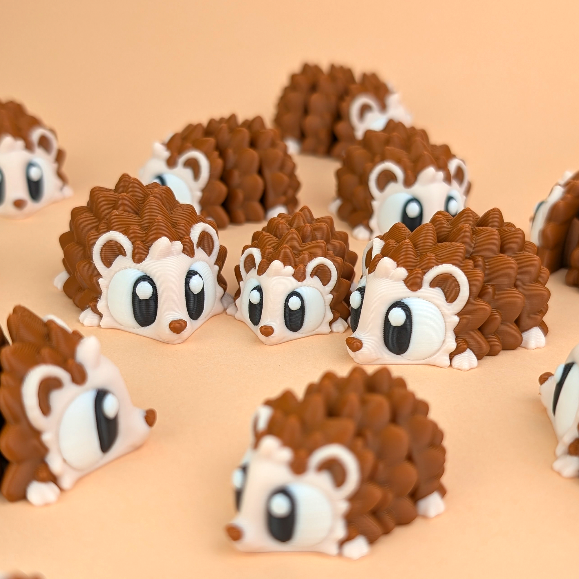 Flexi Hedgehog – Articulated 3D‑Printed Woodland Friend