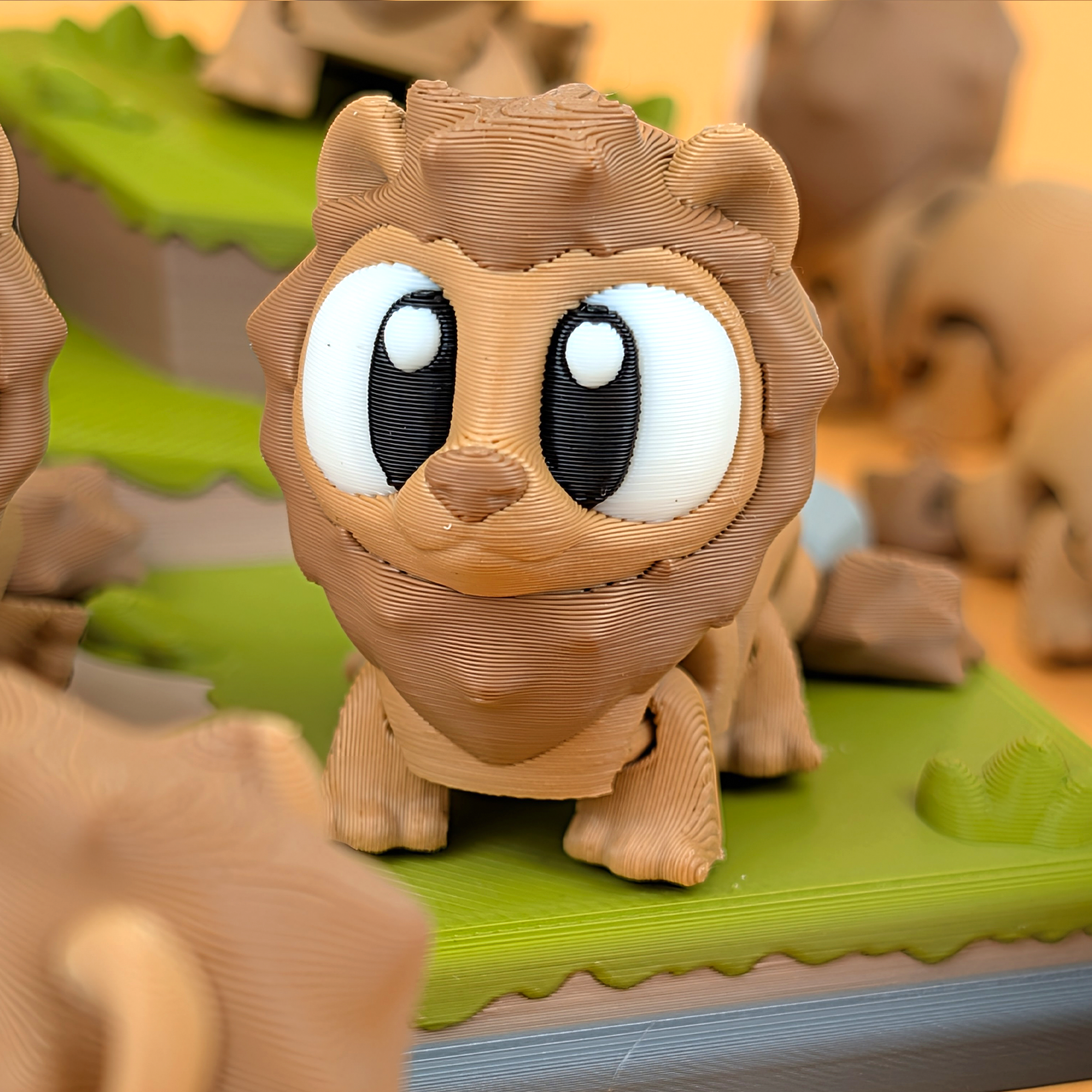Flexi Lion – Articulated 3D‑Printed Animal Friend