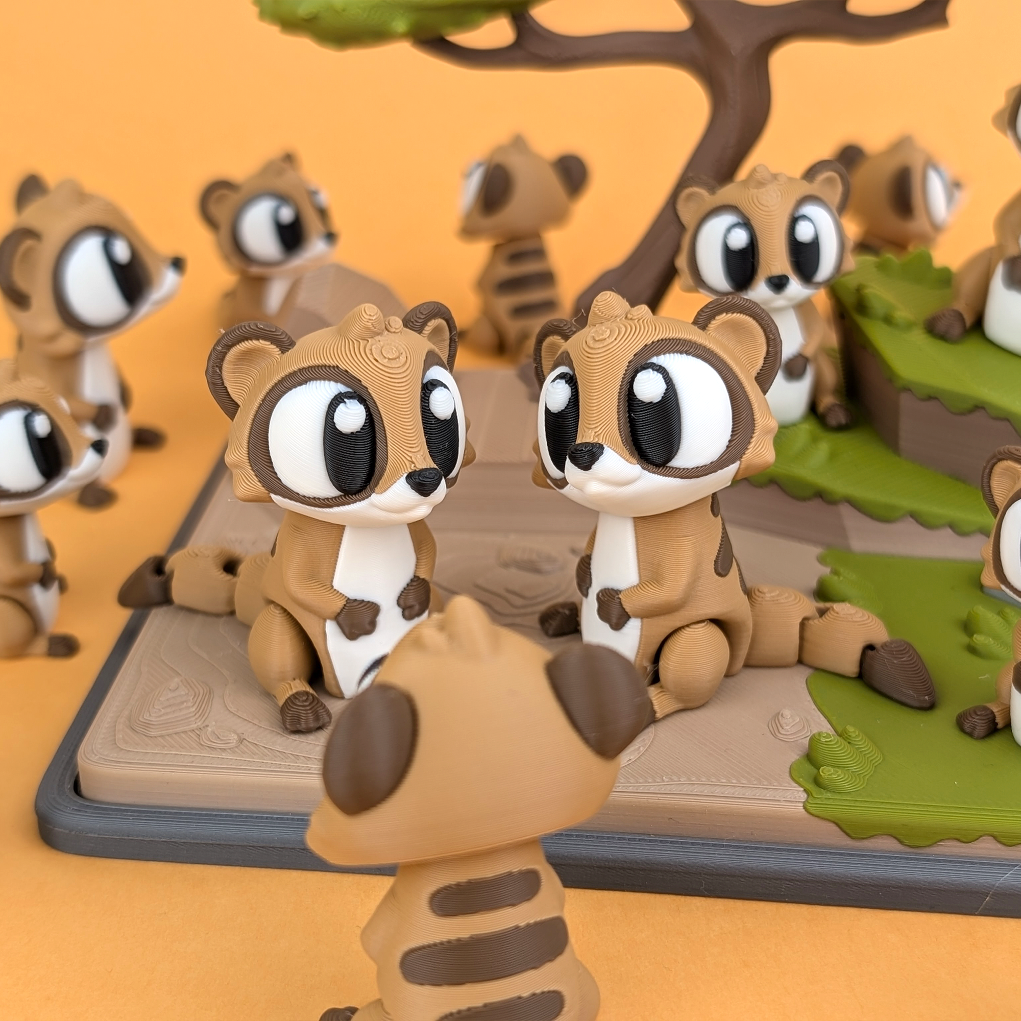 Flexi Meerkat – Articulated 3D‑Printed Animal Friend