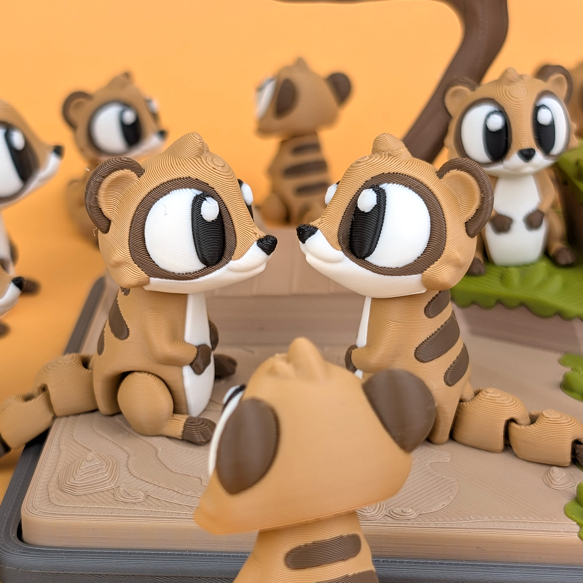 Flexi Meerkat – Articulated 3D‑Printed Animal Friend
