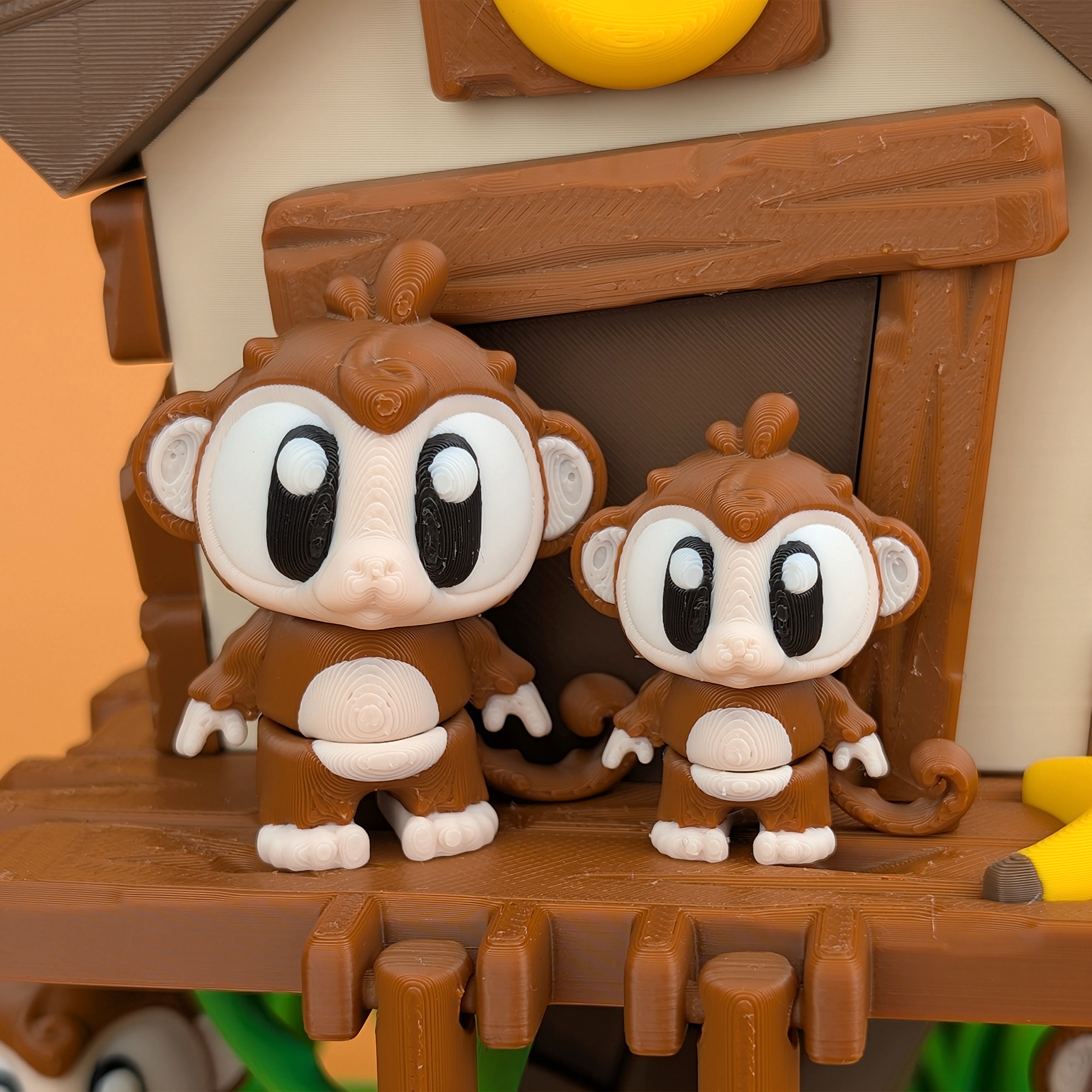 Flexi Monkey – Articulated 3D‑Printed Animal Friend