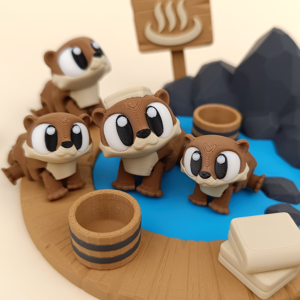 Flexi Otter – Articulated 3D‑Printed Animal Friend