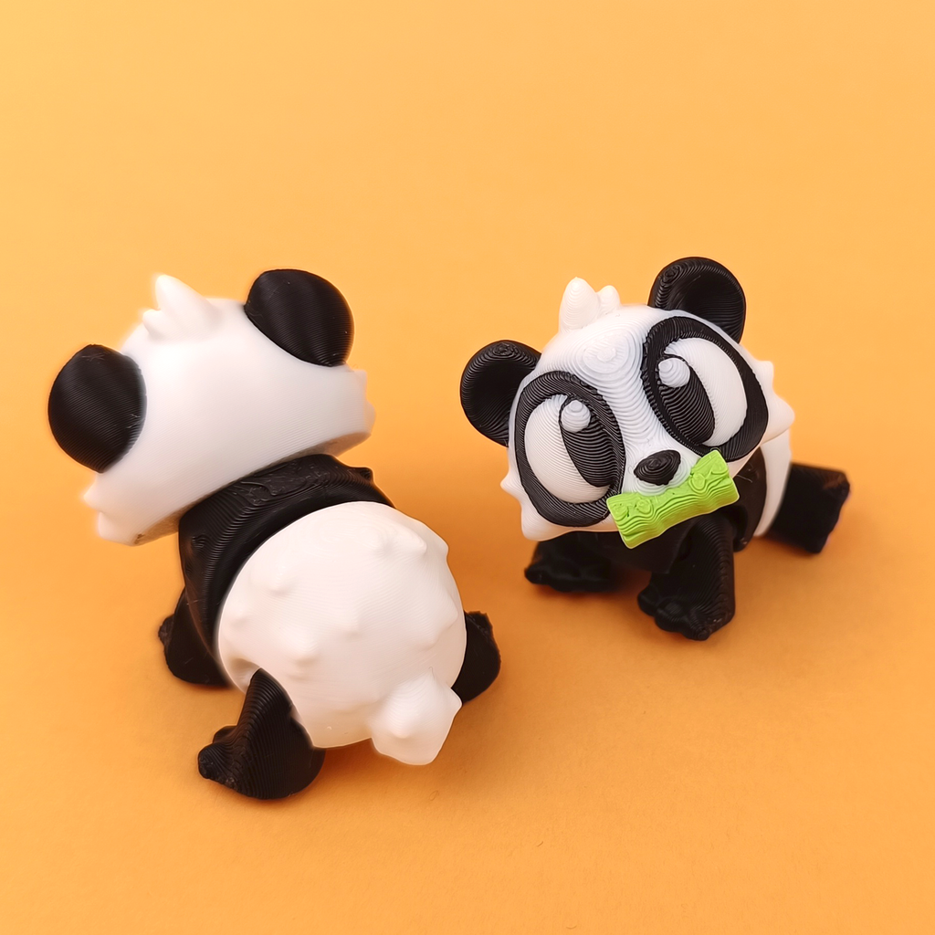 Flexi Panda – Articulated 3D‑Printed Animal Friend