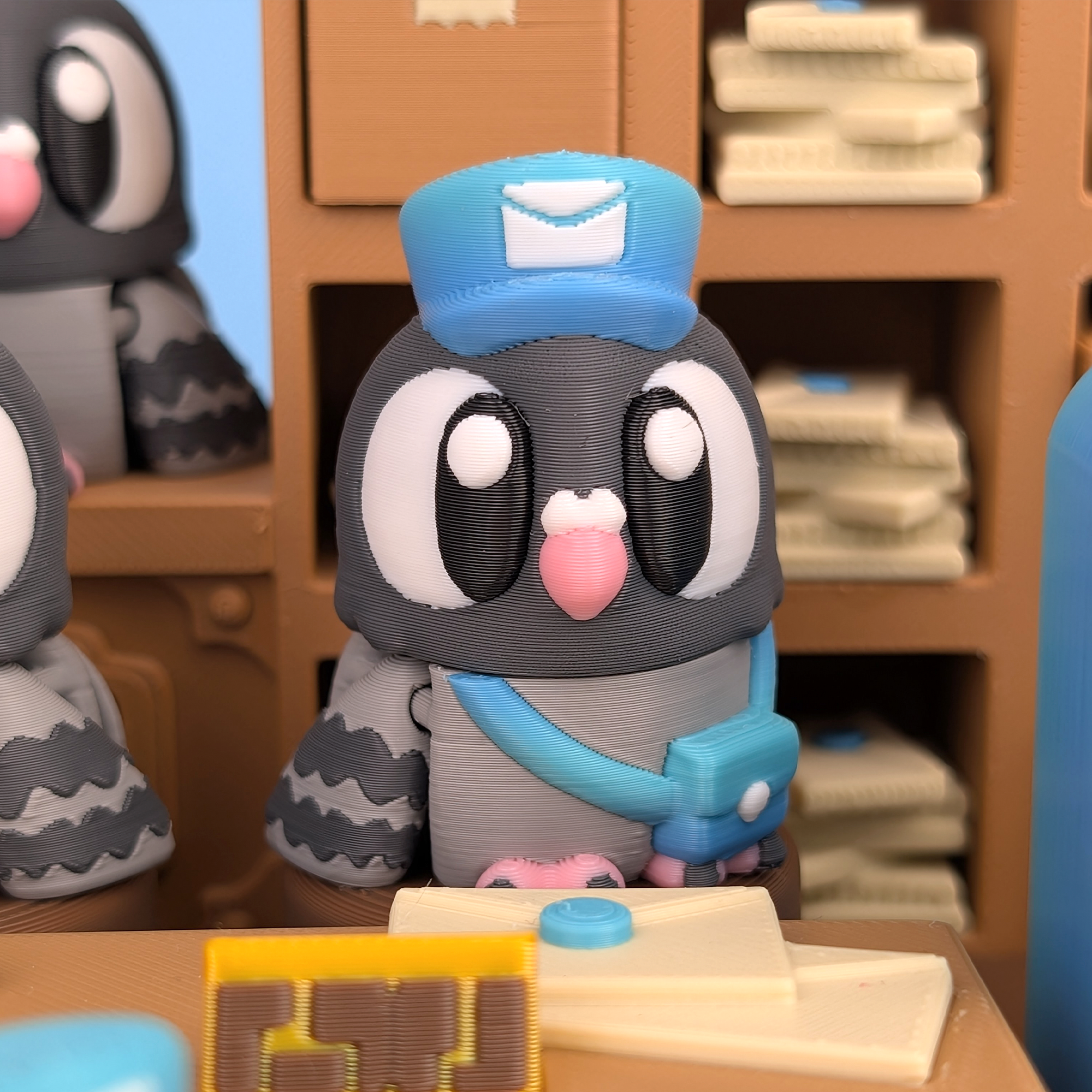 Flexi Pigeon – Articulated 3D‑Printed Animal Friend