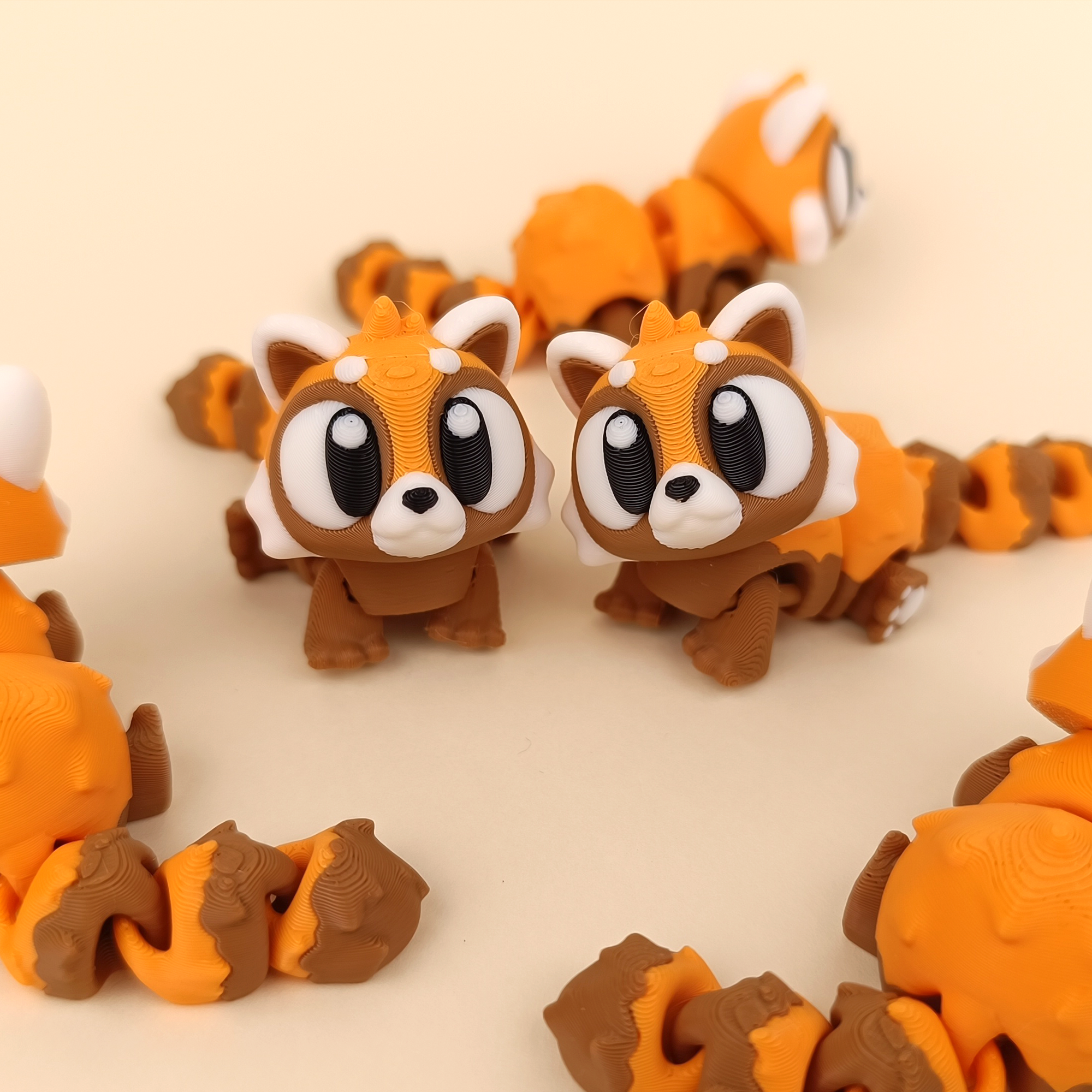 Flexi Red Panda – Articulated 3D‑Printed Animal Friend