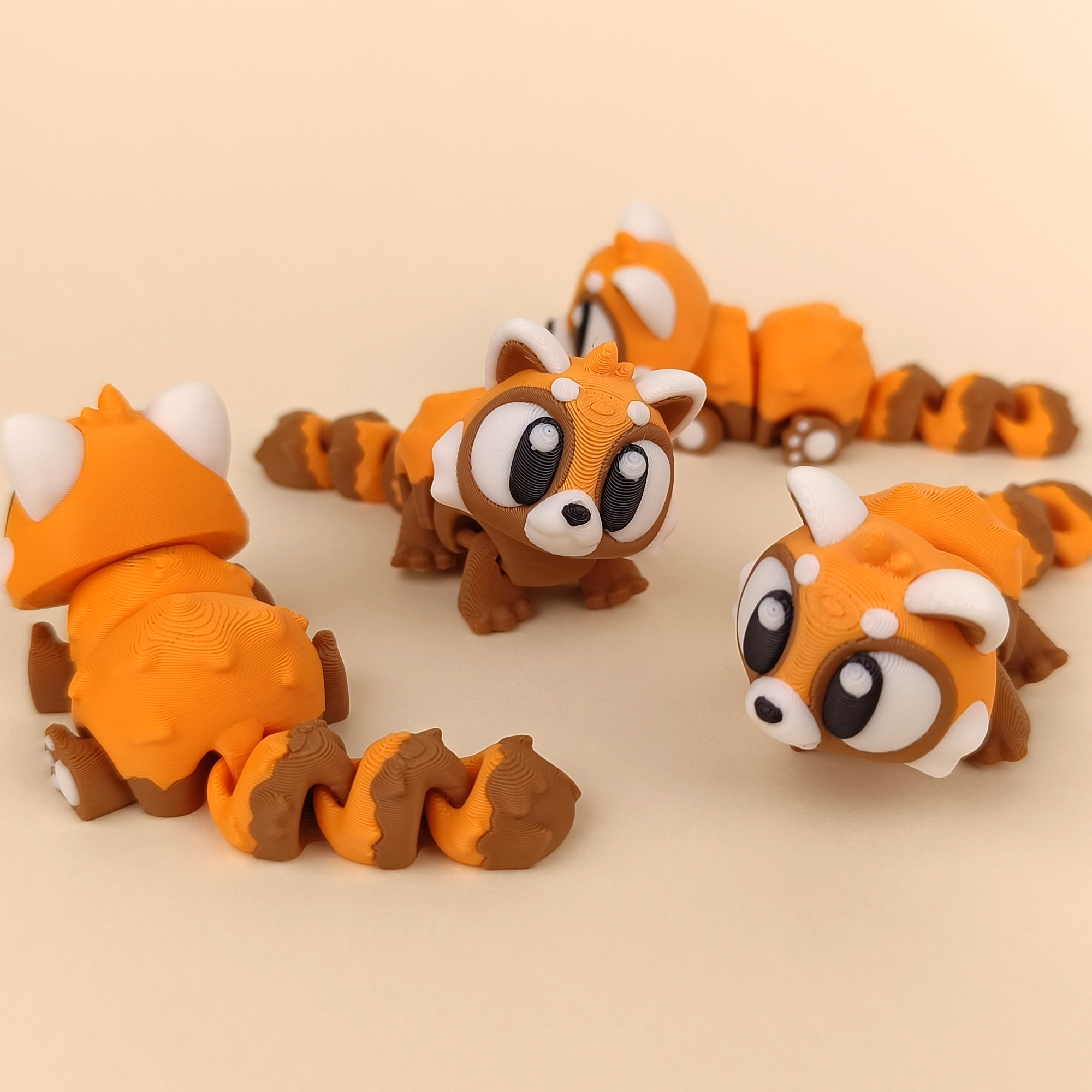 Flexi Red Panda – Articulated 3D‑Printed Animal Friend