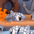 Flexi Shark – Articulated 3D‑Printed Animal Friend