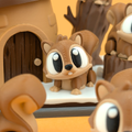Flexi Squirrel – Articulated 3D‑Printed Woodland Friend