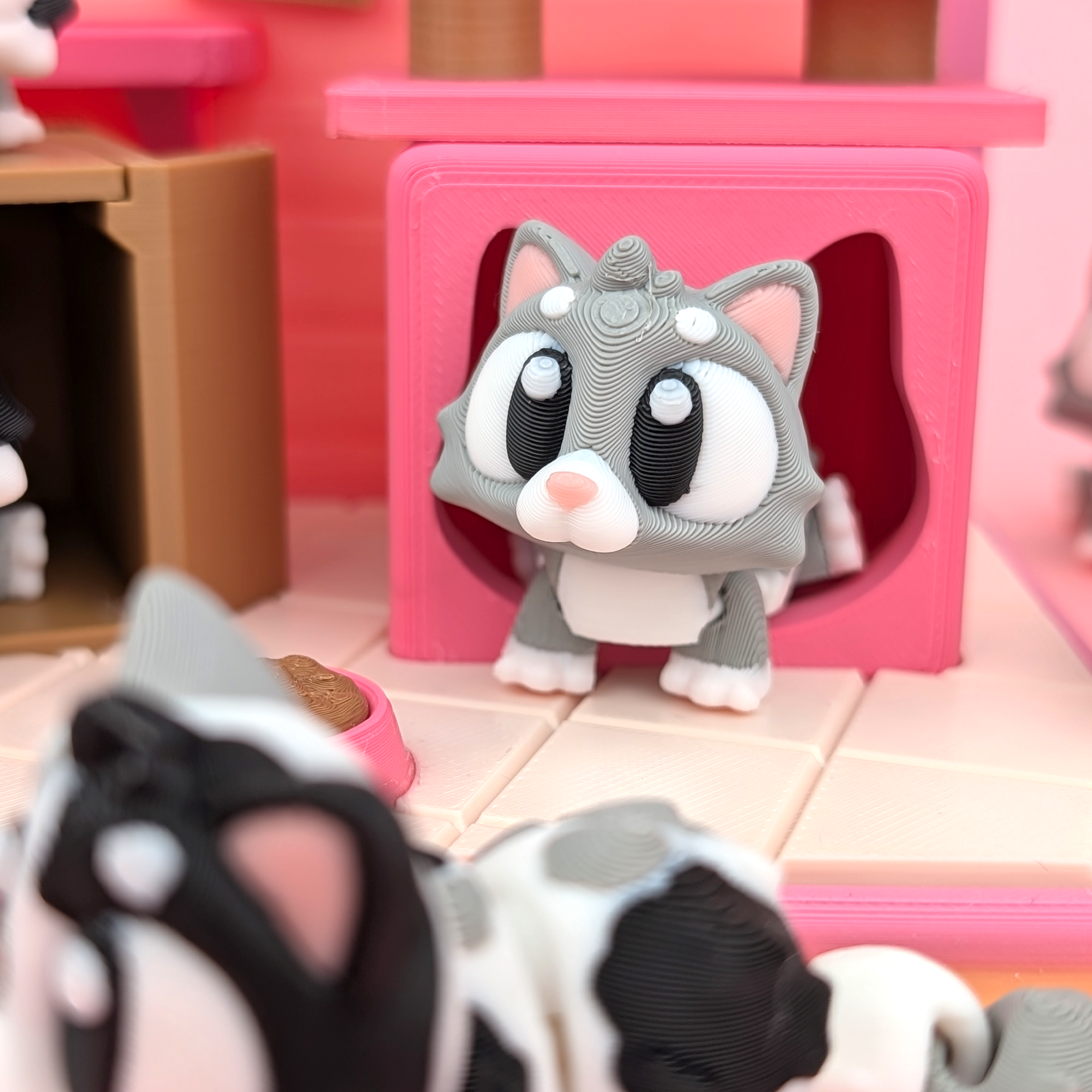 Flexi Cats – Articulated 3D‑Printed Animal Friend