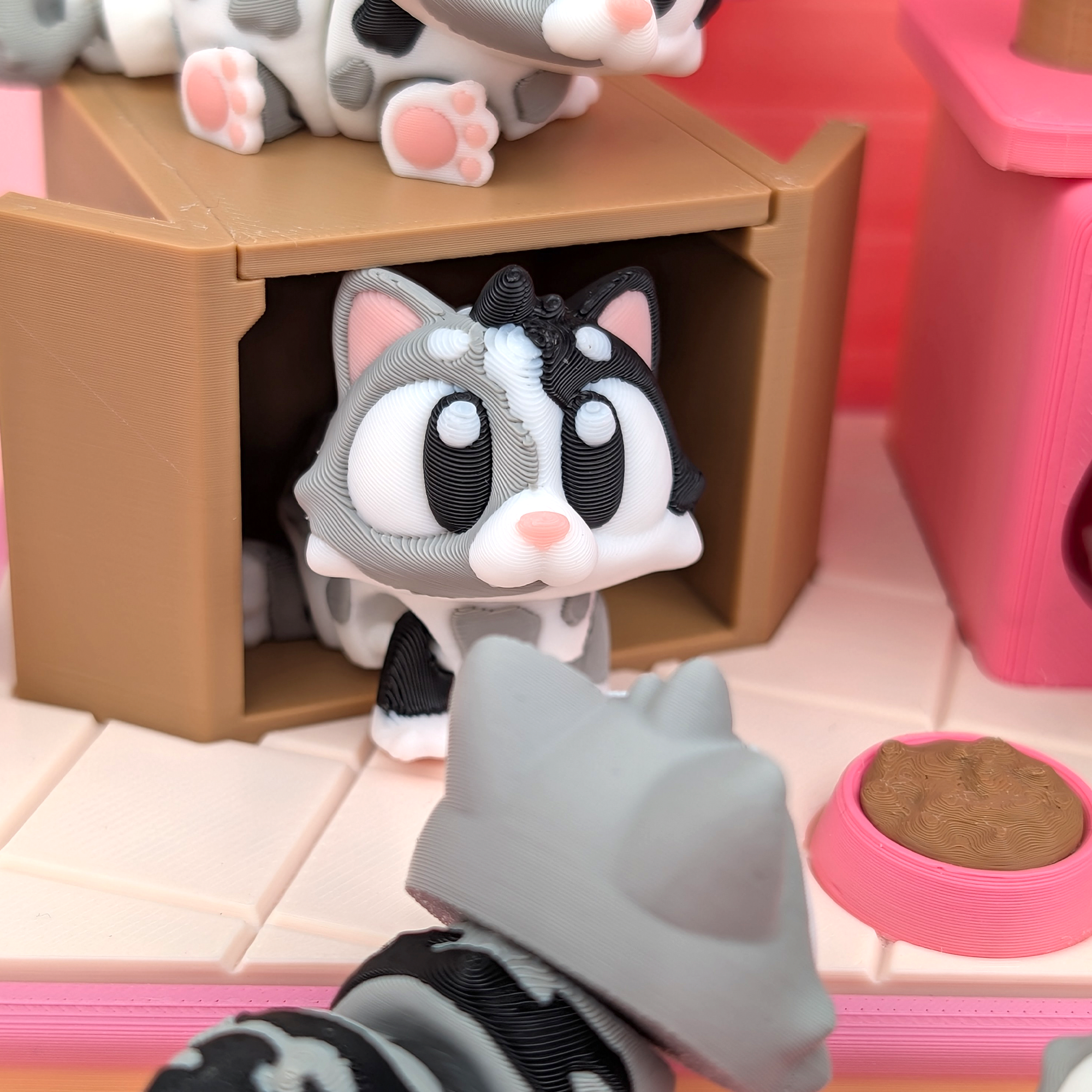 Flexi Cats – Articulated 3D‑Printed Animal Friend