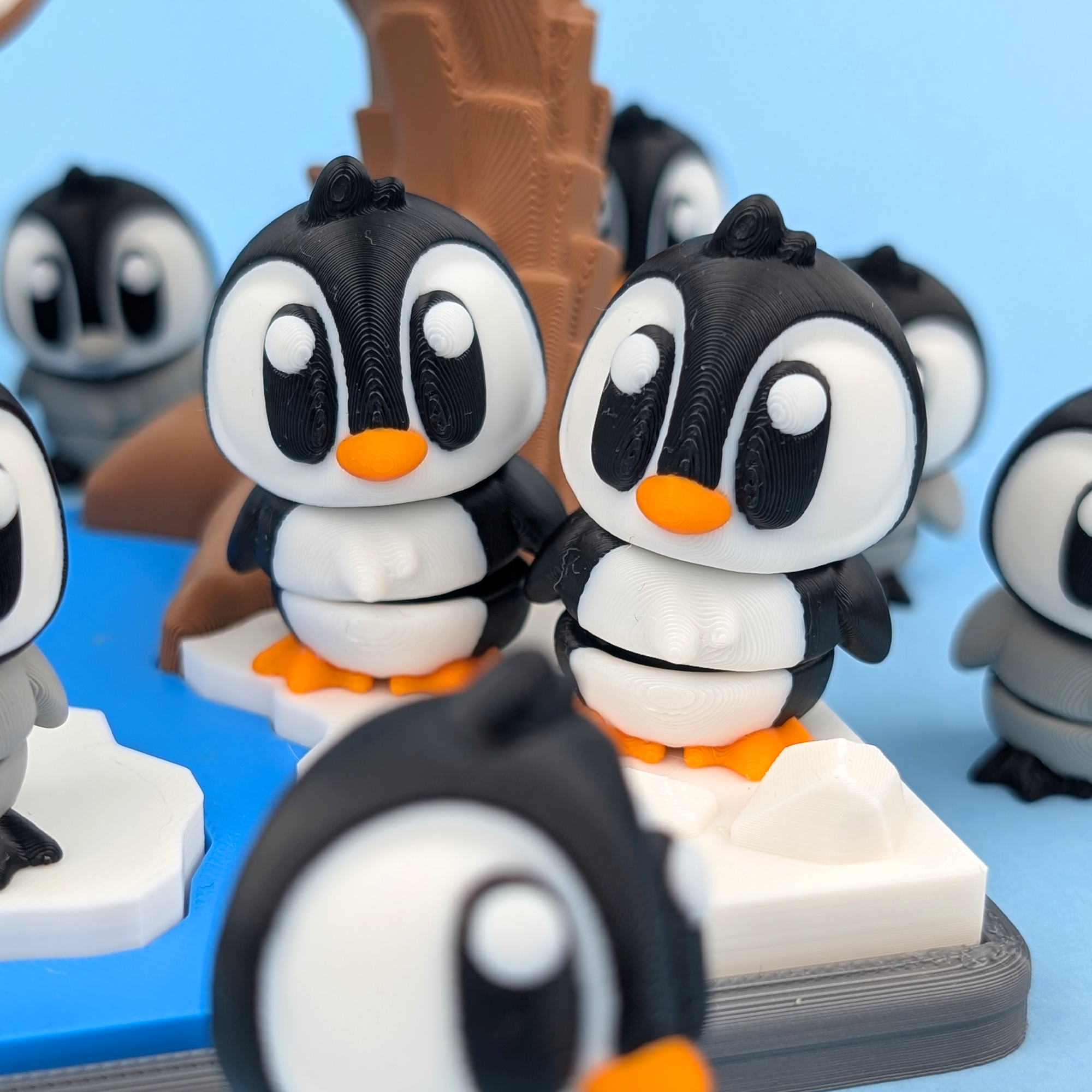 Flexi Penguin – Articulated 3D‑Printed Animal Friend