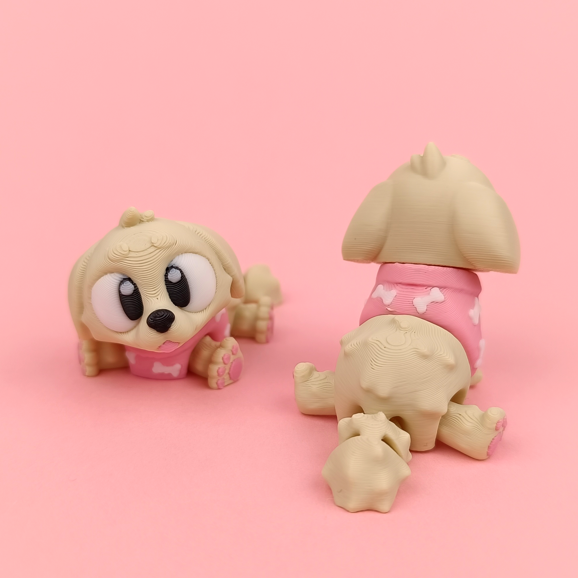 Flexi Golden Retriever – Articulated 3D‑Printed Animal Friend