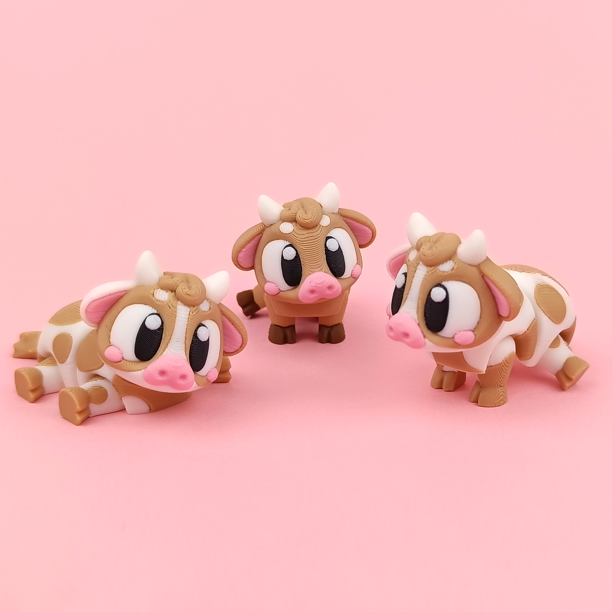 Flexi Cow – Articulated 3D‑Printed Farm Friend