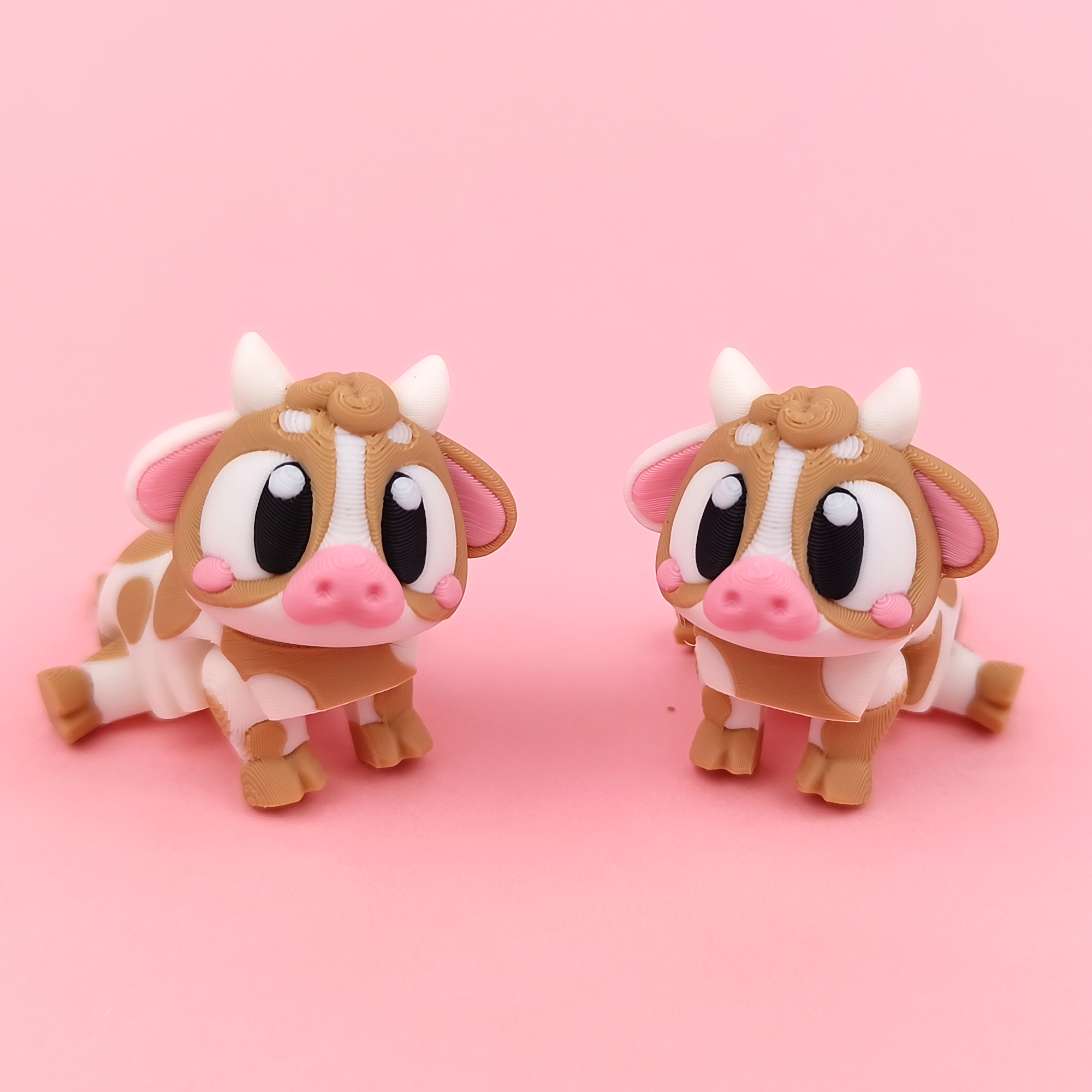 Flexi Cow – Articulated 3D‑Printed Farm Friend