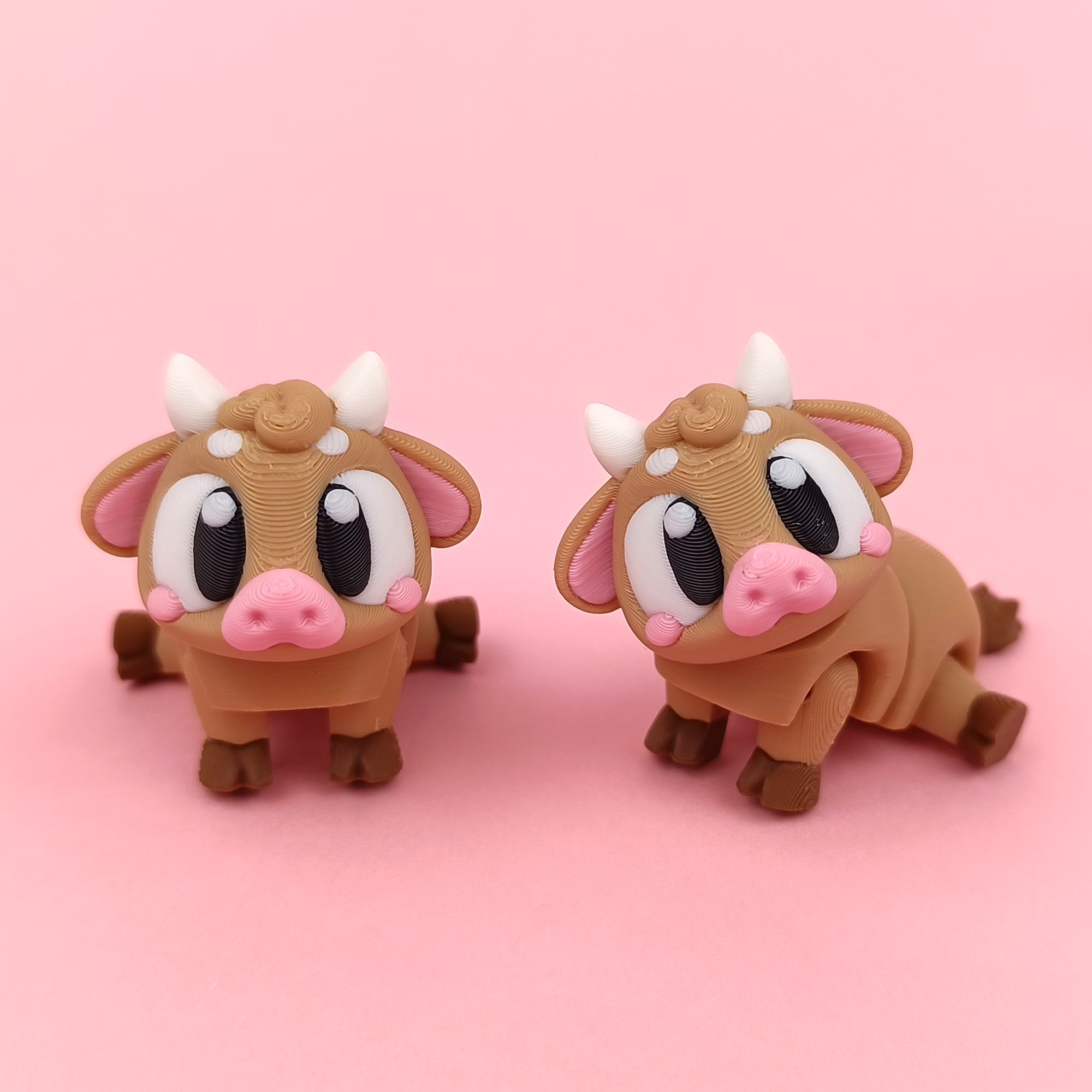 Flexi Cow – Articulated 3D‑Printed Farm Friend