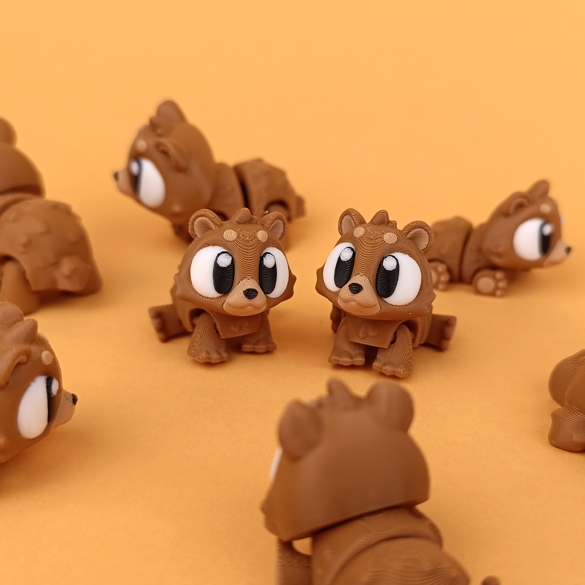 Flexi Bear – Articulated 3D‑Printed Woodland Friend