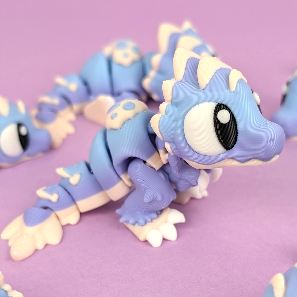Flexi Velociraptor – Articulated 3D‑Printed Animal Friend
